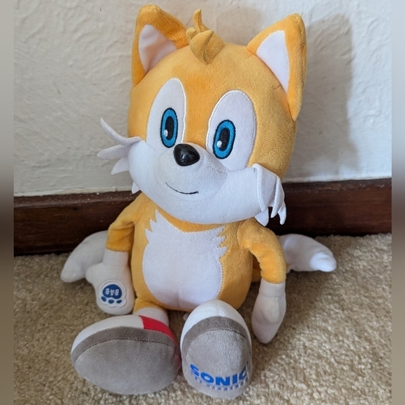 Build a Bear Tails from Sonic The Hedgehog RARE - Picture 1 of 11